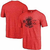 Men's Calgary Flames Fanatics Branded Personalized Insignia Tri Blend T-Shirt Red FengYun,baseball caps,new era cap wholesale,wholesale hats